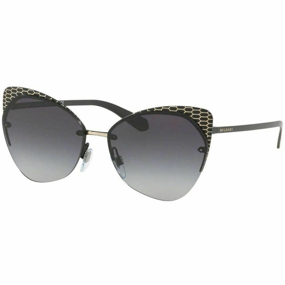 Bvlgari Cat Eye Sunglasses W/Grey Gradient Lens - Picture 1 of 5